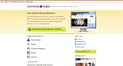 Desktop Screenshot of communityengine.org